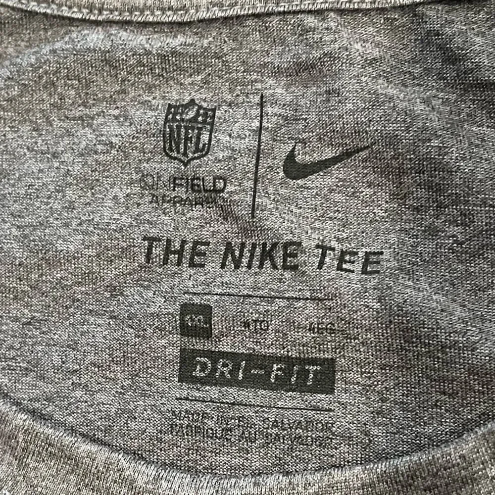 NWOT Nike Men's NFL Washington Commanders Gray T-Shirt - Size 4X